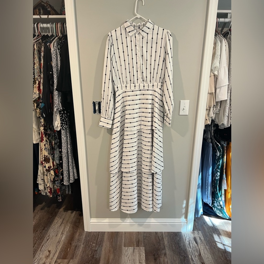 Black & white dress